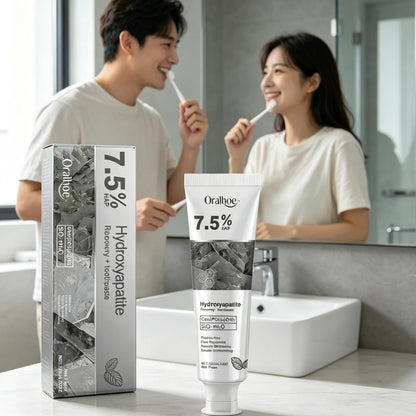 7.5% Nano Hydroxyapatite Fluoride Toothpaste for Teeth Whitening