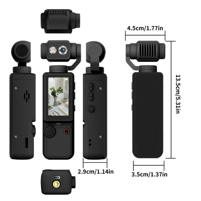 Airtab Pocket 4K Ultra HD Vlogging Camera | كاميرا Airtab Pocket 4 Ultra HD المخصصة لتدوين الفيديو (Vlogging)